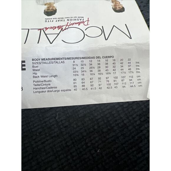 McCall's M6361 Sewing Pattern Misses' Pants Shorts Skirt Plus B5 8 - 16 Uncut - Picture 6 of 6